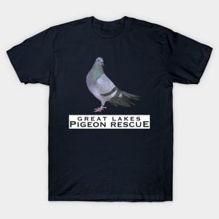 Great Lakes Pigeon Rescue Mascot T-Shirt